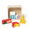 Melissa & Doug Wooden Food Groups Play Set- Dairy