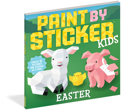 Paint By Sticker Kids: Easter