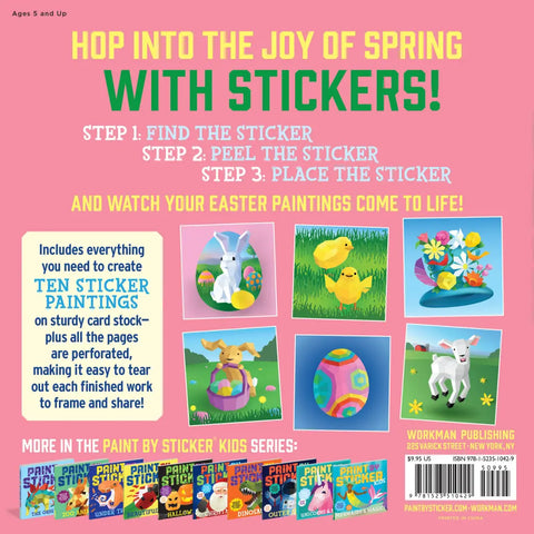 Paint By Sticker Kids: Easter