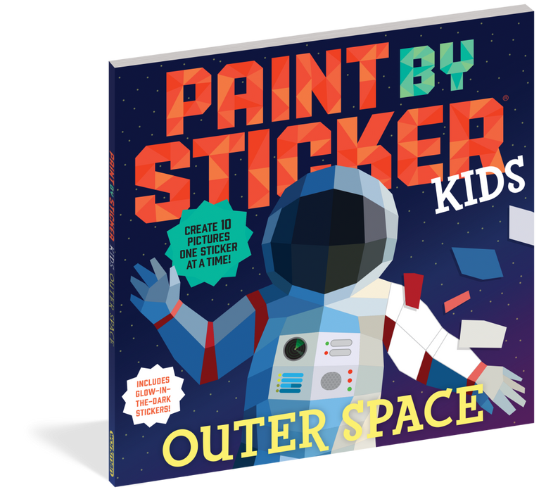 Paint By Sticker Kids: Outer Space