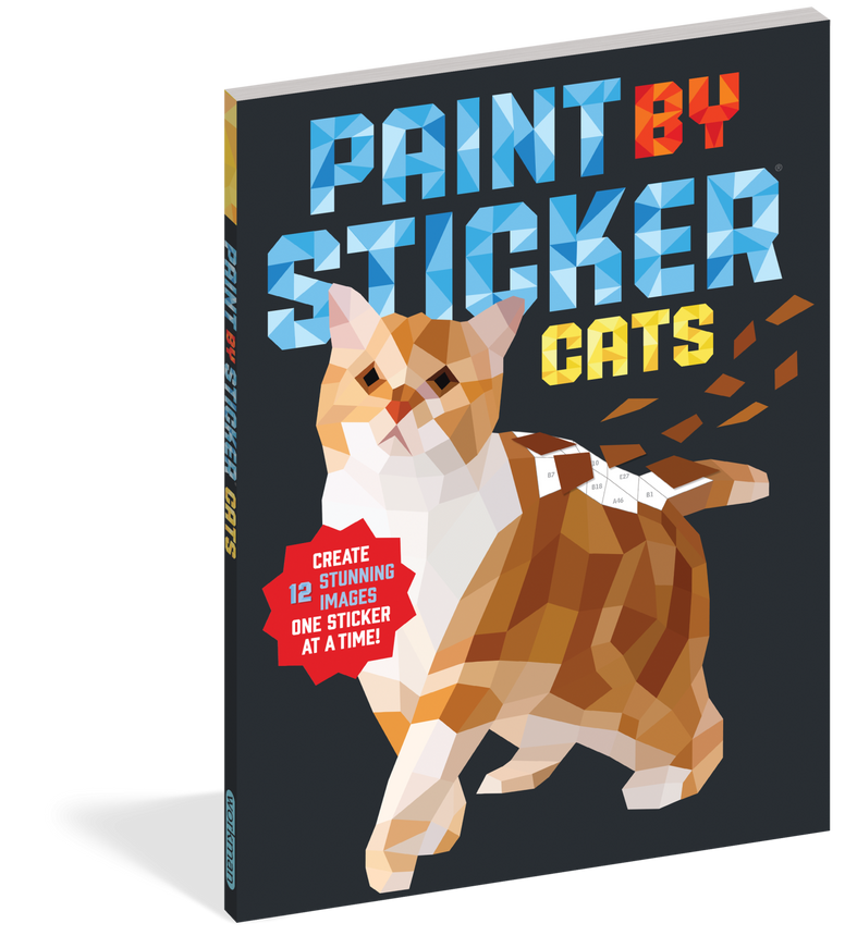 Paint By Sticker: Cats