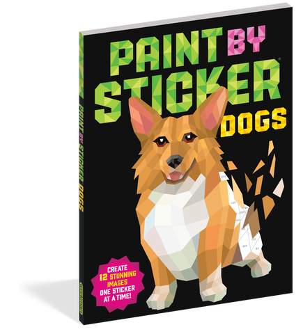 Paint By Sticker: Dogs