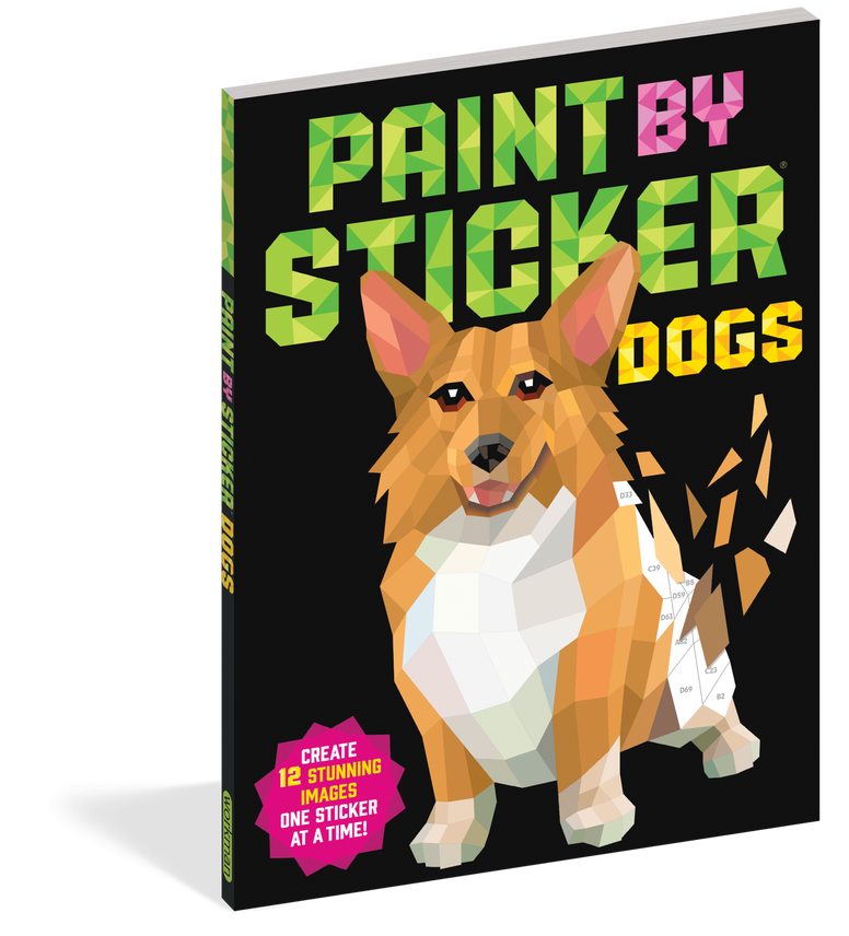 Paint By Sticker: Dogs