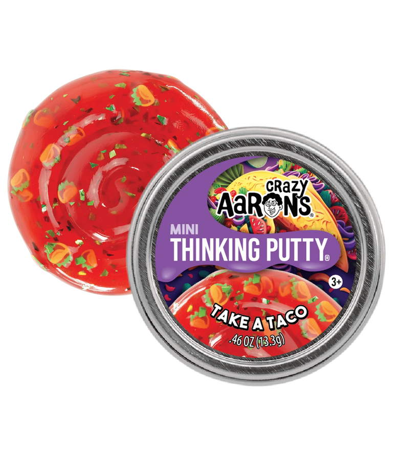 Crazy Aaron’s Mini Thinking Putty Take A Taco