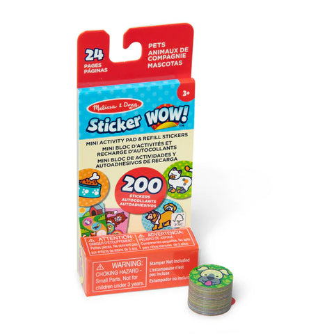 Melissa & Doug Sticker WOW!  Mini Activity Pad Sets