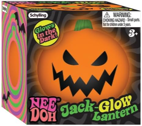 Schylling Nee Doh Jack Glow Lantern - Pumpkin