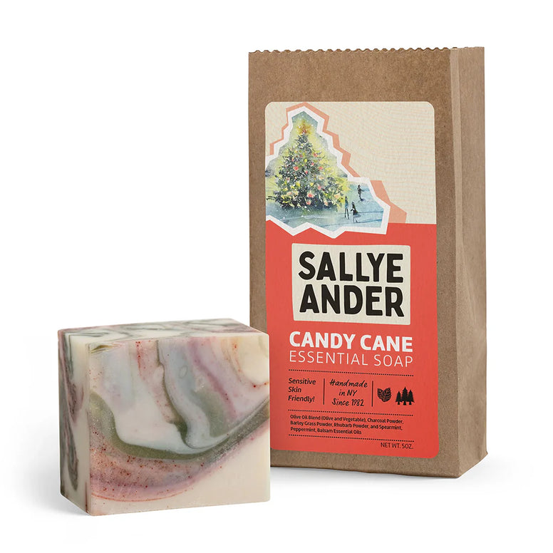 Sallyeander Candy Cane Soap