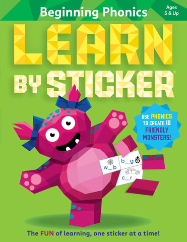 Learn By Sticker: Beginning Phonics