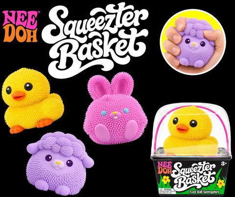 Schylling NeeDoh - SPRING 2027 - SQUEEZTER BASKET- COMING THIS DECEMBER