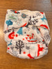 GENTLY USED Christmas Cloth Pocket Diapers