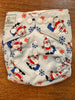 GENTLY USED Christmas Cloth Pocket Diapers
