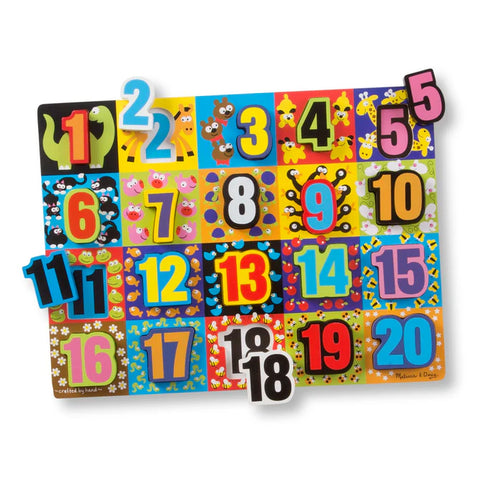 Melissa & Doug Chunky Puzzle - Numbers