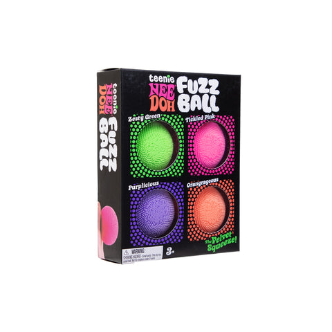 Schylling NeeDoh Teenie Fuzz Ball- Multi-Pack - COMING SOON!
