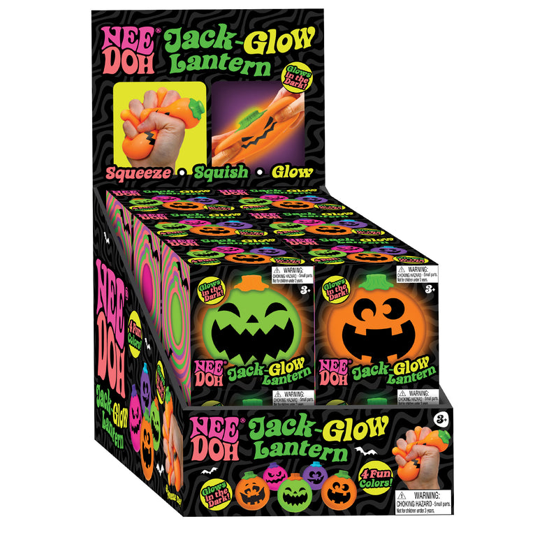 Schylling NeeDoh NeeDohween Jack Glow Lantern - COMING IN THE FALL