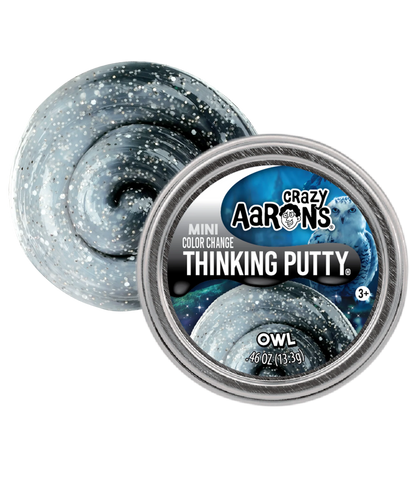 Crazy Aaron’s Mini Thinking Putty Owl