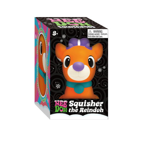 Schylling NeeDoh Squishmas Squisher The Reindoh - COMING IN THE FALL