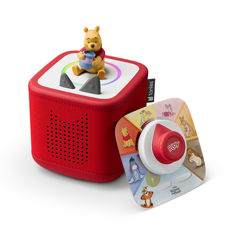 Tonies Disney Winnie the Pooh Toniebox 2 Full Play Set - Sunset Red