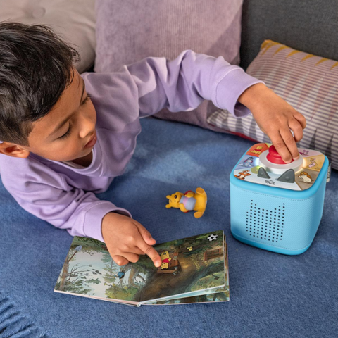 Tonies Disney Winnie the Pooh Toniebox 2 Full Play Set - Sky Blue