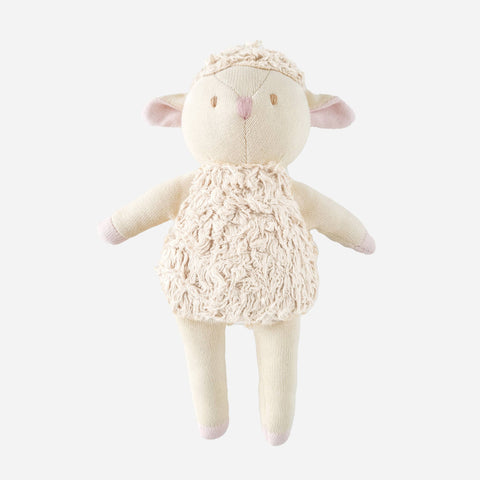 Plush Toy Lamb Baby Newborn Stuffed Animal Gift Sheep: Cream