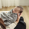 Bleu La La 100% Luxury Cotton Swaddle Receiving Baby Blanket - Rainbow: Brown