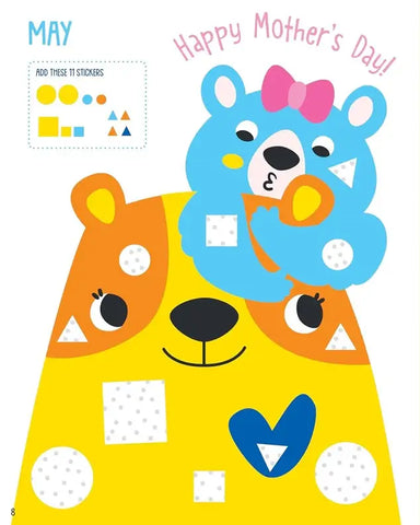 Wellspring - Activity Book - Sticker Fun: Learn About Months & Seasons!