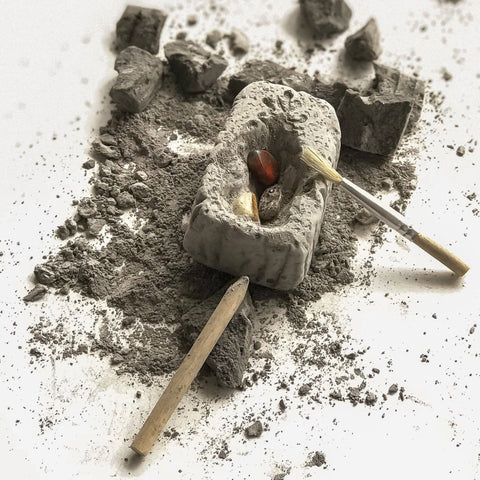 Heebie Jeebies Gemstone Dig Geology in Scientific Beaker