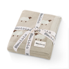 Bleu La La 100% Luxury Cotton Receiving Swaddle Baby Blanket - Sheep: Grey
