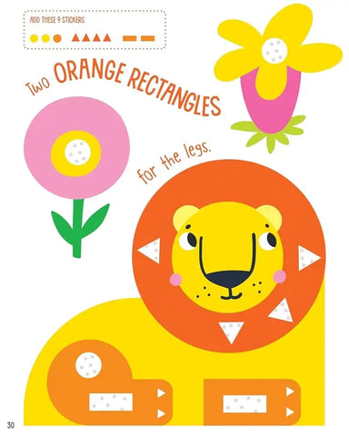 Wellspring - Activity Book - Sticker Fun: Learn About Shapes and Colors