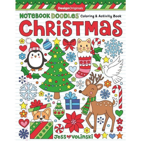 Wellspring - Coloring Book - Notebook Doodles Christmas