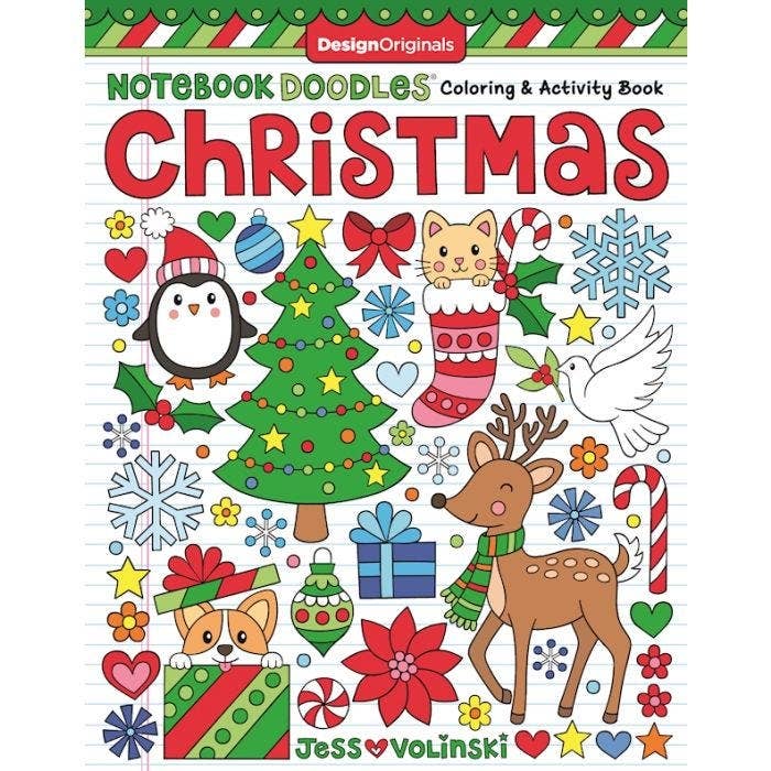 Wellspring - Coloring Book - Notebook Doodles Christmas