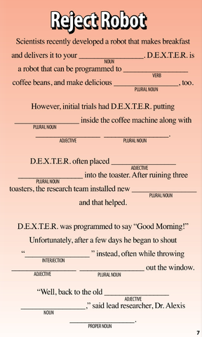 Wellspring - Activity Book - Super Funny Fill-Ins for Kids