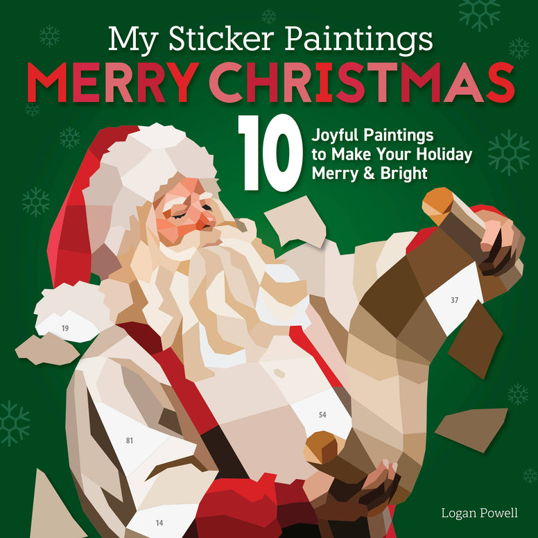 Activity Book - My Sticker Paintings: Merry Christmas
