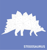 Wellspring - Activity Book - My Sticker Paintings: Dinosaurs