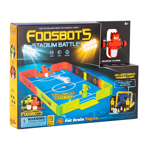 Fat Brain Toy Co Foosbots Stadium Battle Set