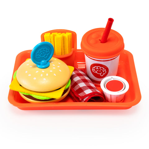 Fat Brain Toy Co Pretendables Burger & Fries