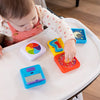 Fat Brain Toy Co PlayTab Modular, Sensory Activity Board Tiles for Babies and Toddlers