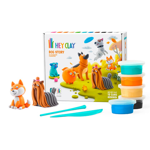 Fat Brain Toy Co Hey Clay- Dog Story