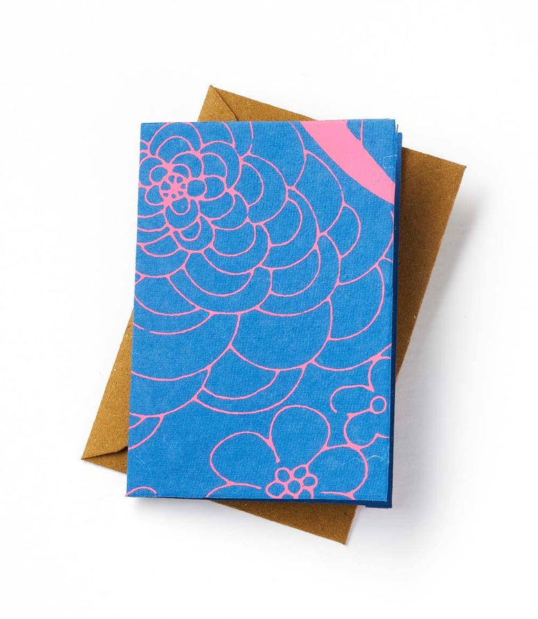 Fair Trade - Nikhila 2.75x4 Wrapped Note Cards, Recycled Paper - Assorted