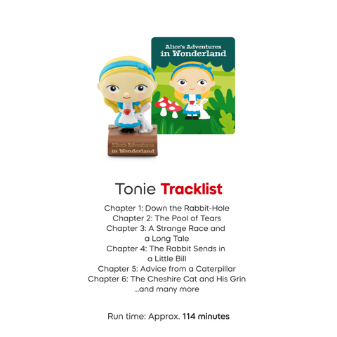Tonies Content Character - Favorite Classics: Alice's Adventures in Wonderland Tonie