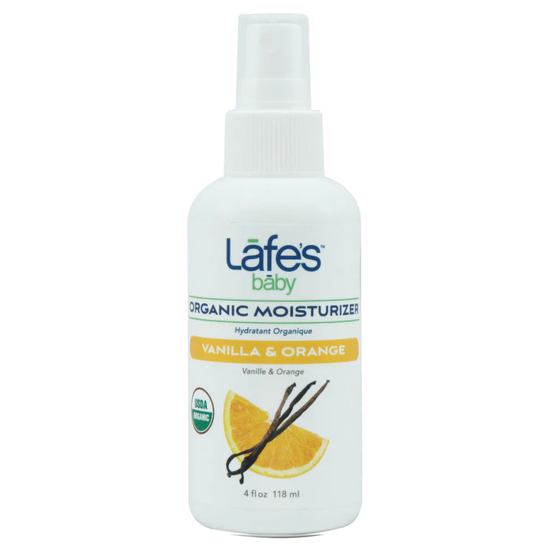 Lafe’s Baby Organic Moisturizer - Vanilla and Orange
