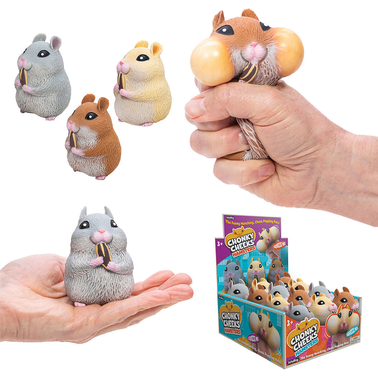 Schylling Chonky Cheeks Hamsters – Mother Earth Baby/Curious Kidz Toys