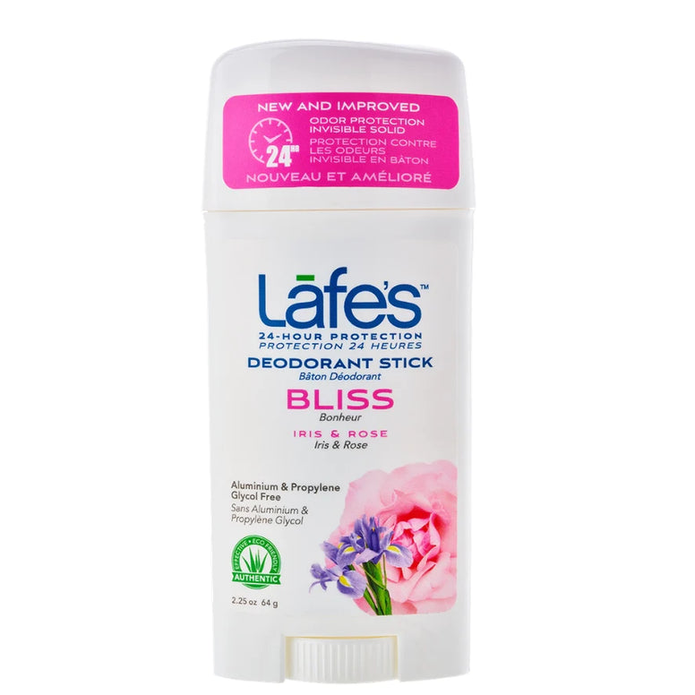 Lafe’s Deodorant Stick- Bliss (Rose +Iris)