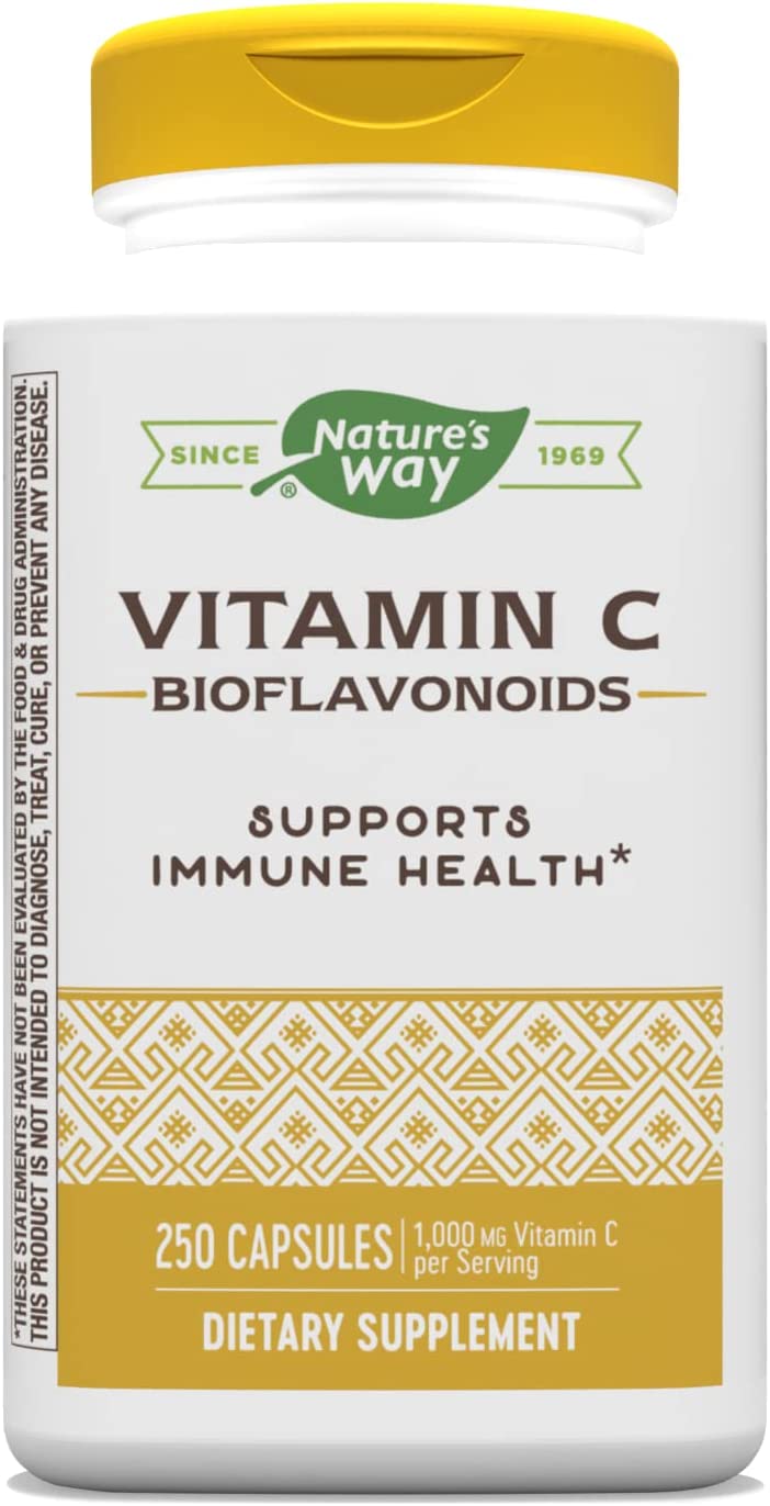 Nature’s Way Vitamin C  with Bioflavonoids 1,000mg 250 capsules