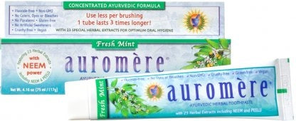 Auromere Fresh Mint Toothpaste