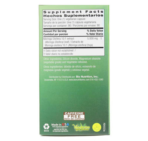 Bio Nutrition Moringa 5,000 90 capsules