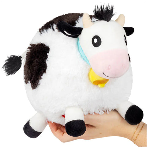 Squishable Mini Black & White Cow