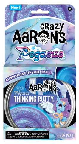 Crazy Aaron’s Thinking Putty - Pegasus - Full Size 4" Tin