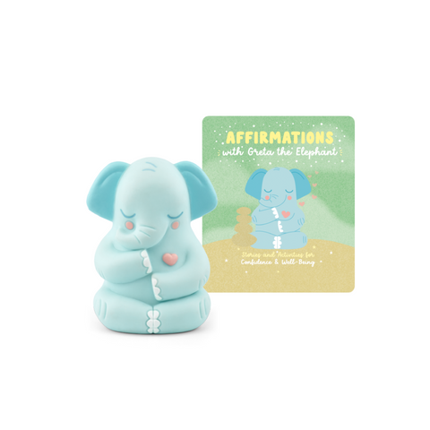 Tonies Content Character - Mindfulness: Affirmations with Greta the Elephant Tonie