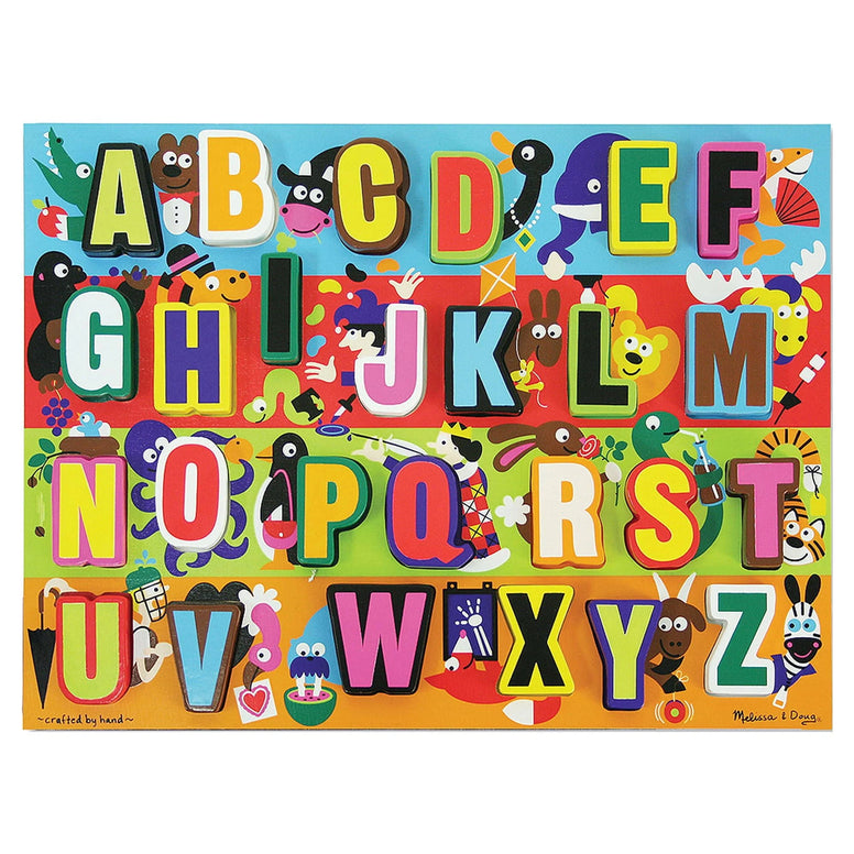 Melissa & Doug Chunky Puzzle - ABCs