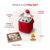 Tonies Disney Winnie the Pooh Toniebox 2 Full Play Set - Sunset Red
